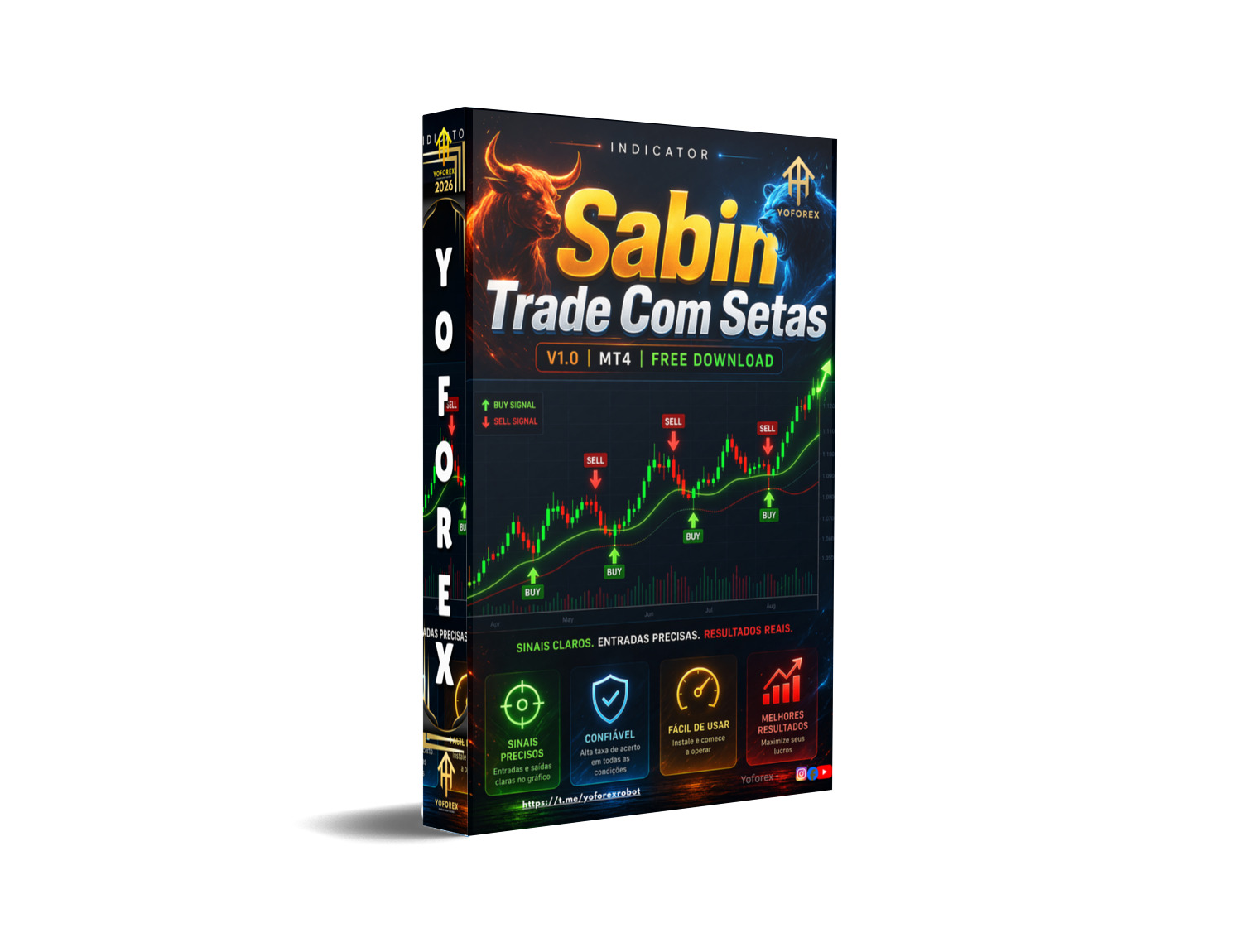 Sabin Trade Com Setas 指标 V1.0 MT4 Sabin Trade Com Setas Indicator V1.0 MT4