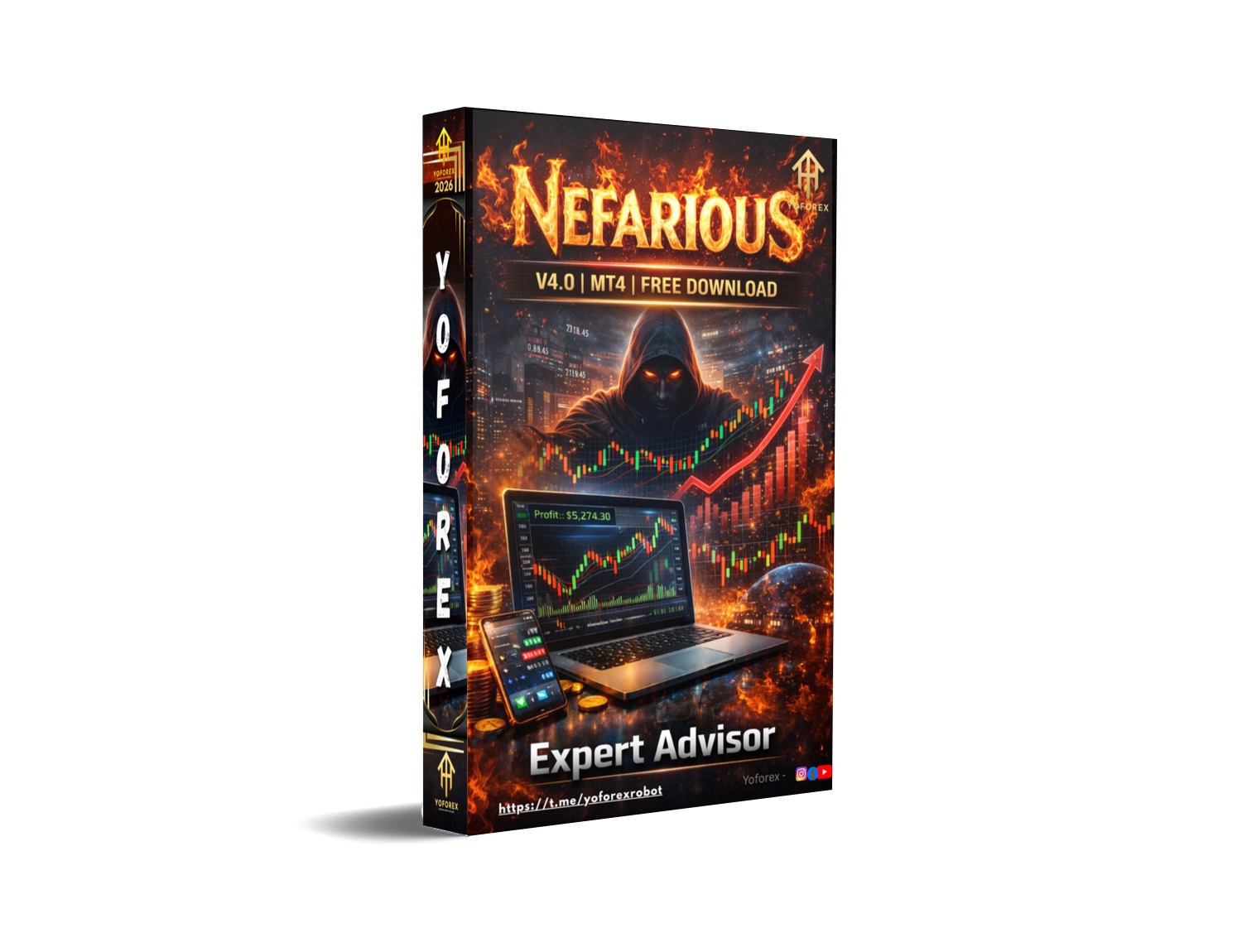 邪恶 EA V4.0 MT4 Nefarious EA V4.0 MT4