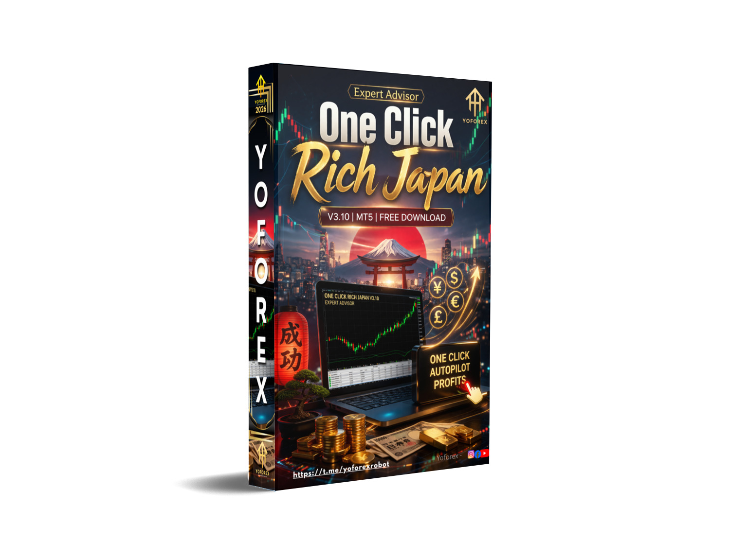 一键富日本 EA V3.10 MT5 One Click Rich Japan EA V3.10 MT5